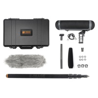 E-IMAGE BPMK2 Microphone kit with Boompole & Blimp. Микрофон с комплектом аксессуаров 
