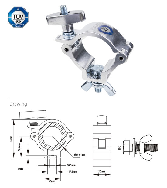 KUPO KCP-901 Burger Coupler. Хомут (M10) KUPO KCP-901 Burger Coupler. Хомут (M10)