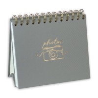 ZEP RQ4640G  10x15x40магн.стр. Oliver Grey  (серый) ф/альбом