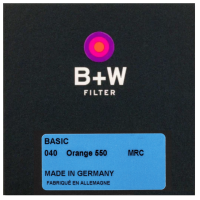 B+W BASIC 040 Orange MRC 550 77mm. Светофильтр для черно-белой съемки