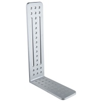 KUPO KS-1016C 10х4"x16х4" L- cheese plate (aluminium) Площадка