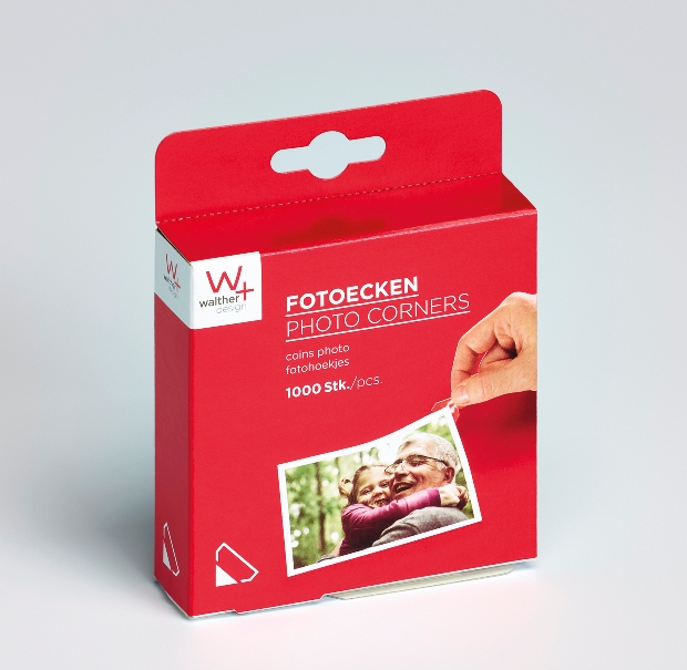 WALTHER FE015TA уголки прозрачные 1000 шт WALTHER FE015TA уголки прозрачные 1000 шт