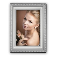 ZEP 28ASS123B-5R 13x18 Silver Frame SILVER PLATED металл  с посеребрением ф/рамка