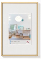 WALTHER KV015G 10x15  N.Lifestyle  пластик (золотая) ф/рамка