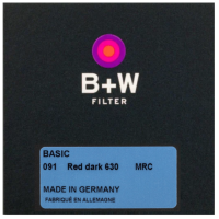 B+W BASIC 091 Red dark MRC 630 46mm. Светофильтр для черно-белой съемки