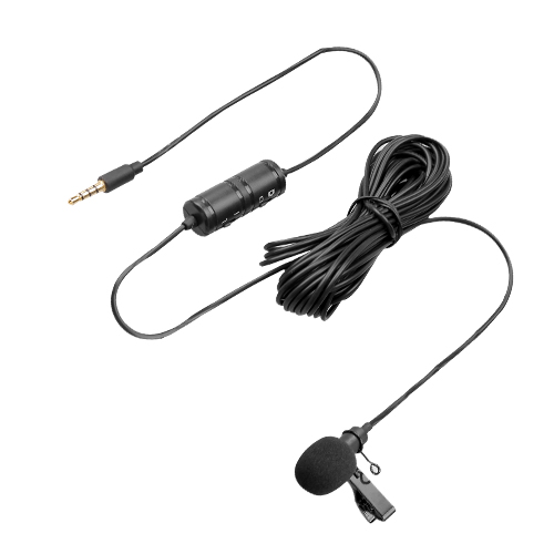 E-IMAGE M1010 Clip-on Lavalier Microphone (5m) Микрофон петличный E-IMAGE M1010 Clip-on Lavalier Microphone (5m) Микрофон петличный