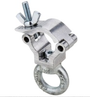 KUPO KCP-0353 Mini Half Coupler w/M8 eye ring. Хомут (с кольцом)  (Ø30-35 мм ↓90)