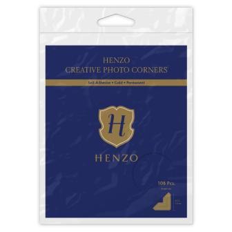 HENZO 18421 уголки золотистые 108 шт HENZO 18421 уголки золотистые 108 шт