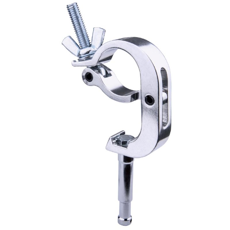KUPO KCP-829 Slim Handcuff Clamp w/16 mm Stud. Струбцина узкая (штифт 5/8") (Ø48-51↓100) KUPO KCP-829 Slim Handcuff Clamp w/16 mm Stud. Струбцина узкая (штифт 5/8") (Ø48-51↓100)