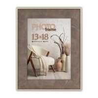 ZEP YH868B  Colmar Brown  15x20 пластик (коричневая) ф/рамка