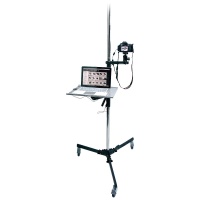 KUPO 390M Steel Column Roller Stand. Стойка на колёсах (260 см) со стальной колонной 