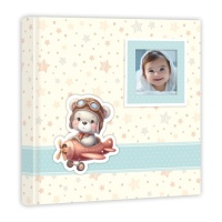 ZEP BP32323B  32x32/60 бел.стр.,1 ил.стр. Brian Blue (голубой, детский) ф/альбом в коробке