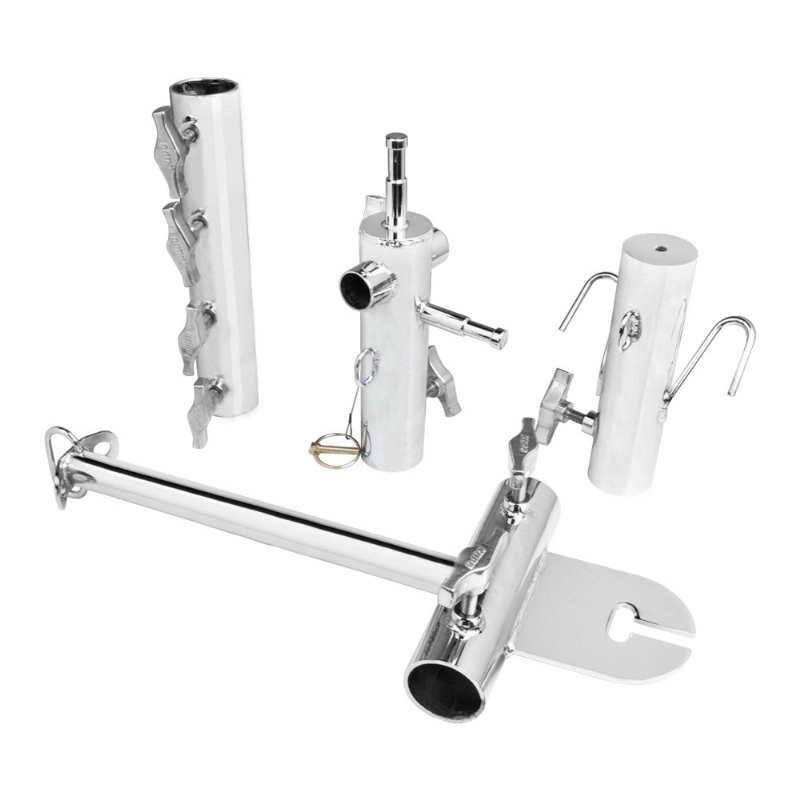 KUPO KCP-612 Single Pipe Boom Rig Kit for Pipe 1-1/2" Sch. 40 (48.3mm)-S. Зажимы для журавля KUPO KCP-612 Single Pipe Boom Rig Kit for Pipe 1-1/2" Sch. 40 (48.3mm)-S. Зажимы для журавля