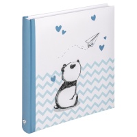 WALTHER UK-281L 28x30,5/50 бел.стр.,4 ил.стр.  Little Panda( панда ,голубой, детский) ф/альбом