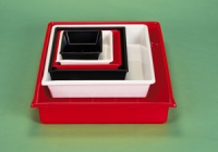 KAISER Lab Tray 13X18см Red Лабораторная ванночка (красный)